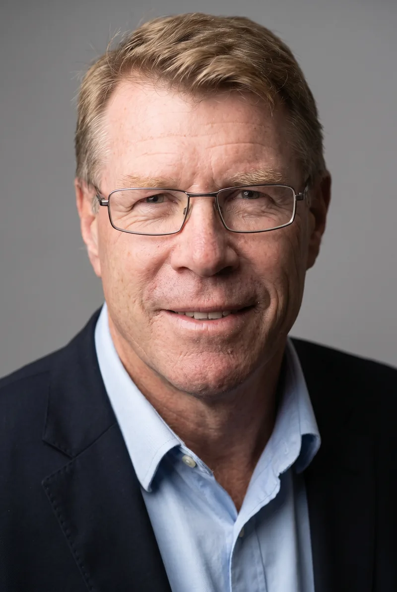 AI-generated portrait of Nick Farr-Jones AM, keynote speaker