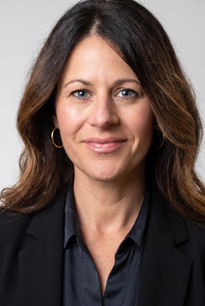 AI-generated portrait of Nicole Velik, keynote speaker