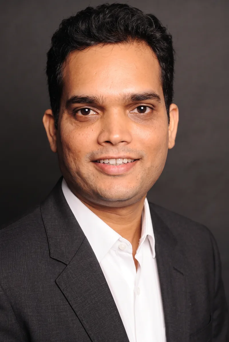 AI-generated portrait of Nishant Kasibhatla, keynote speaker