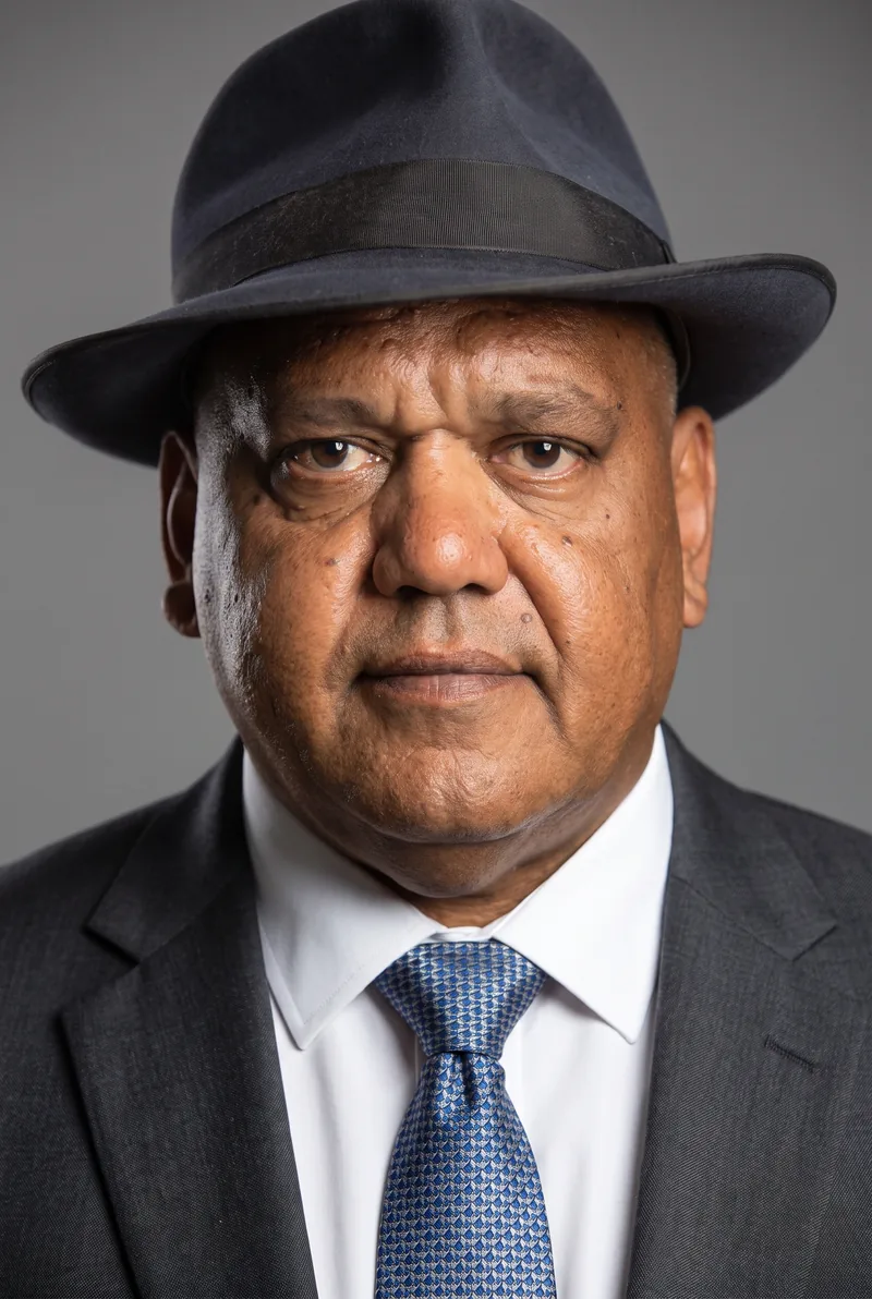AI-generated portrait of Noel Pearson, keynote speaker
