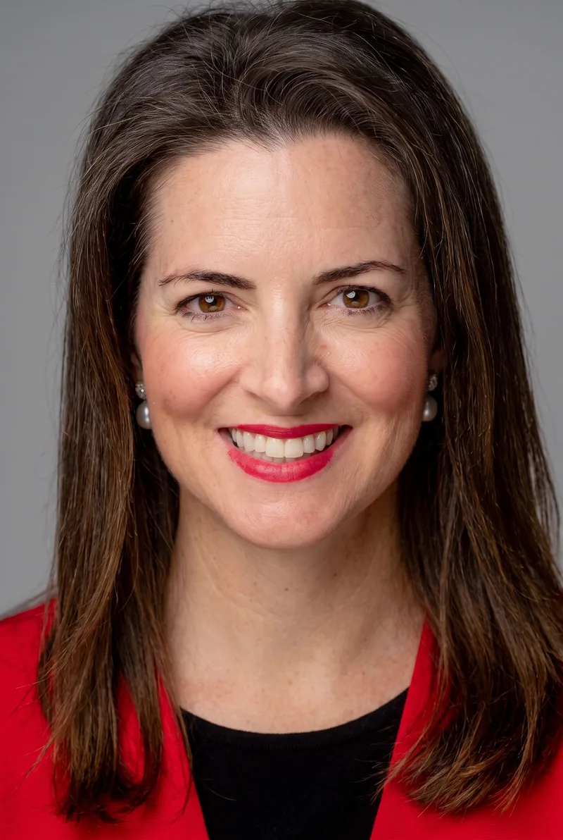 AI-generated portrait of Pascale Helyar OAM, keynote speaker