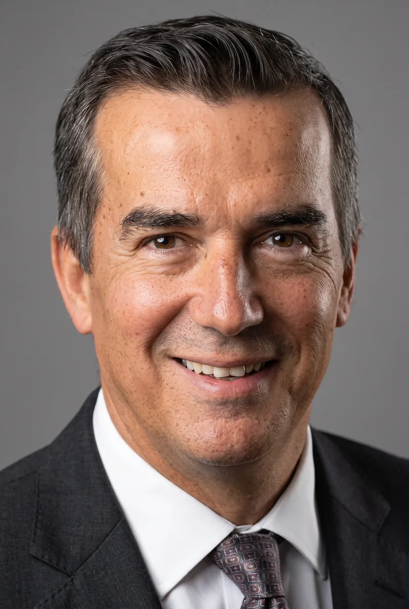 AI-generated portrait of Paul Gilding, keynote speaker