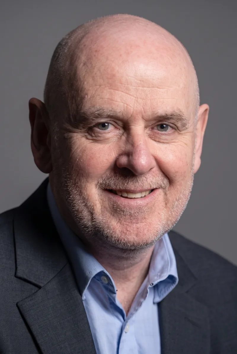 AI-generated portrait of Paul Higgins, keynote speaker