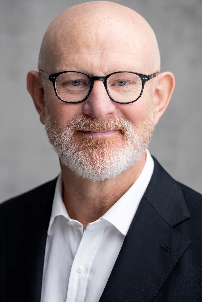 AI-generated portrait of Peter Berner, keynote speaker