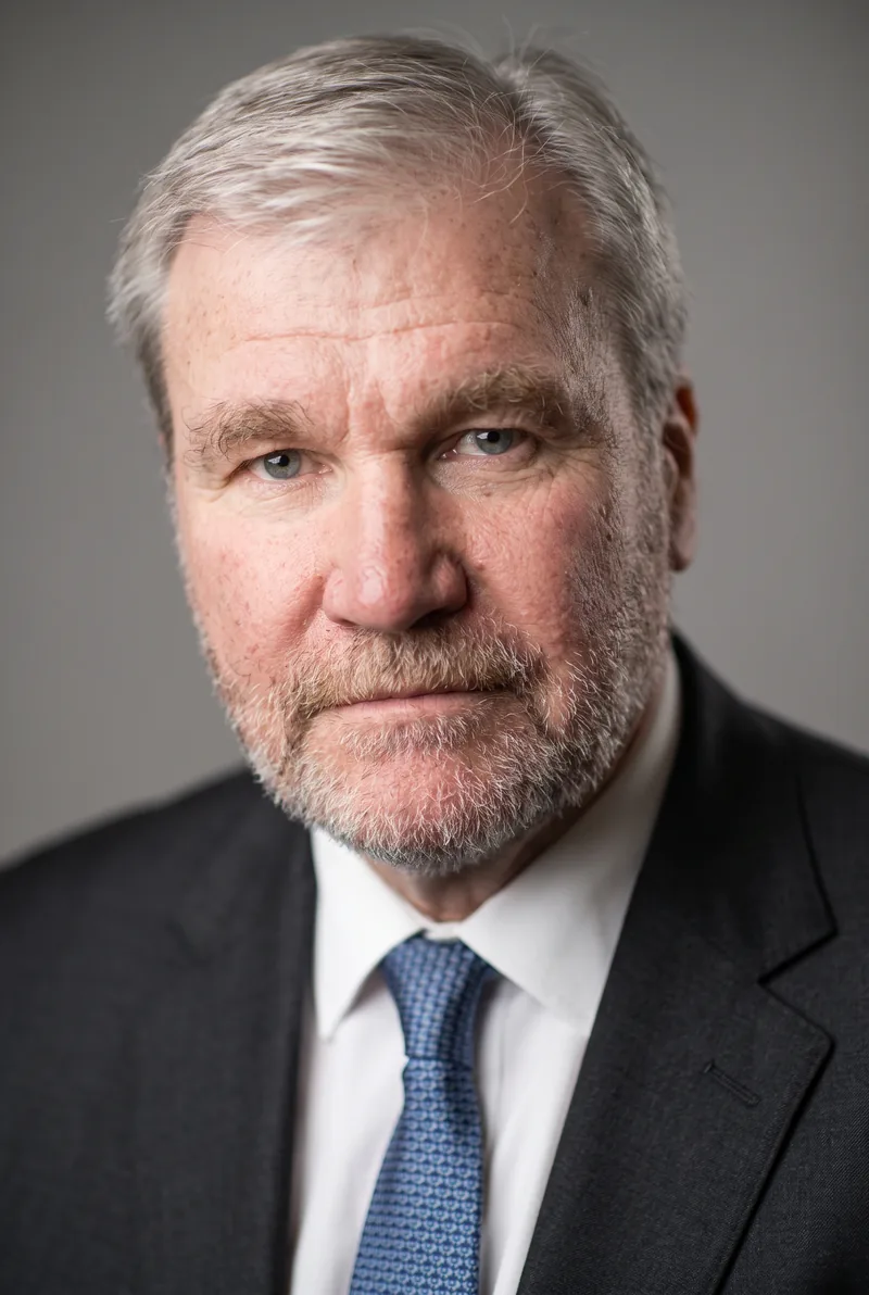 AI-generated portrait of Peter Bush, keynote speaker