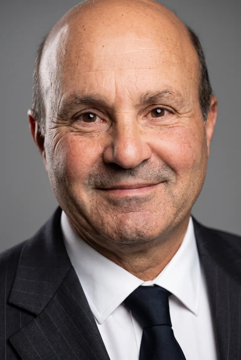 AI-generated portrait of Peter Coroneos, keynote speaker