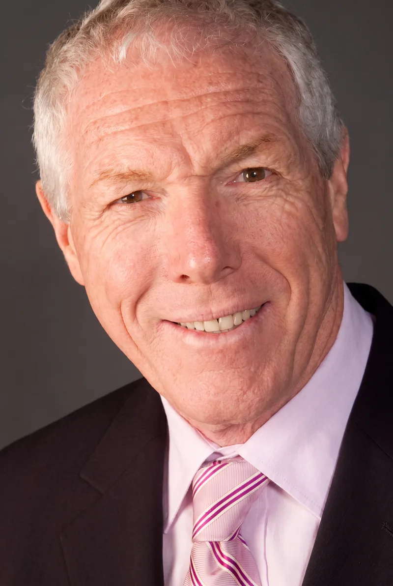 AI-generated portrait of Peter Rowe, keynote speaker