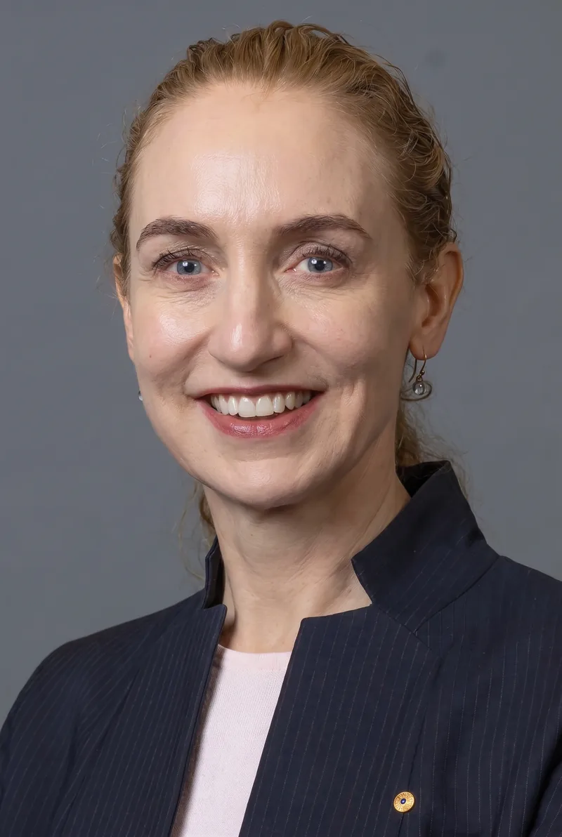 AI-generated portrait of Professor Georgina Long AO, keynote speaker