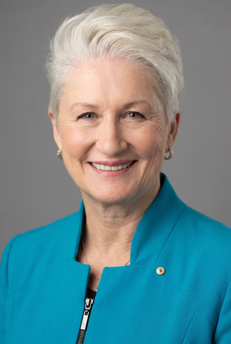 AI-generated portrait of Professor Kerryn Phelps AM, keynote speaker
