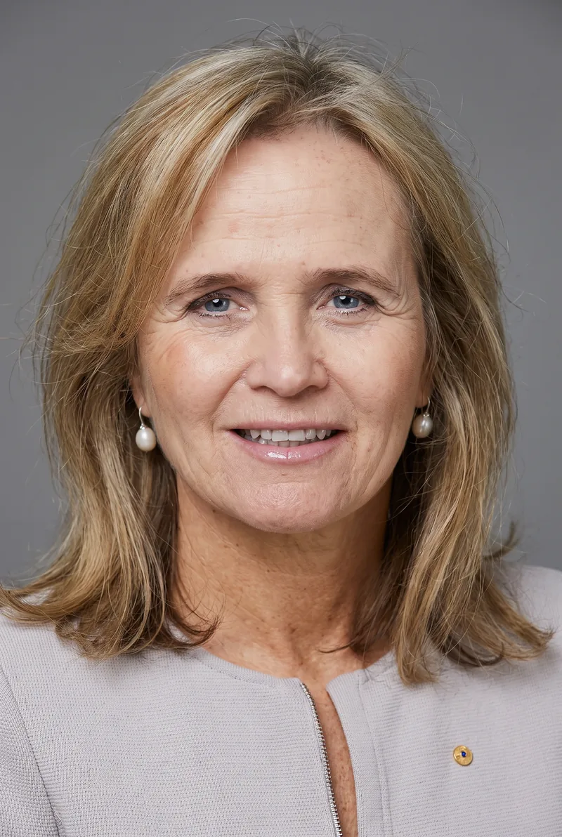 AI-generated portrait of Professor Sharon Lewin AO, FRACP, PhD, FAHMS, keynote speaker