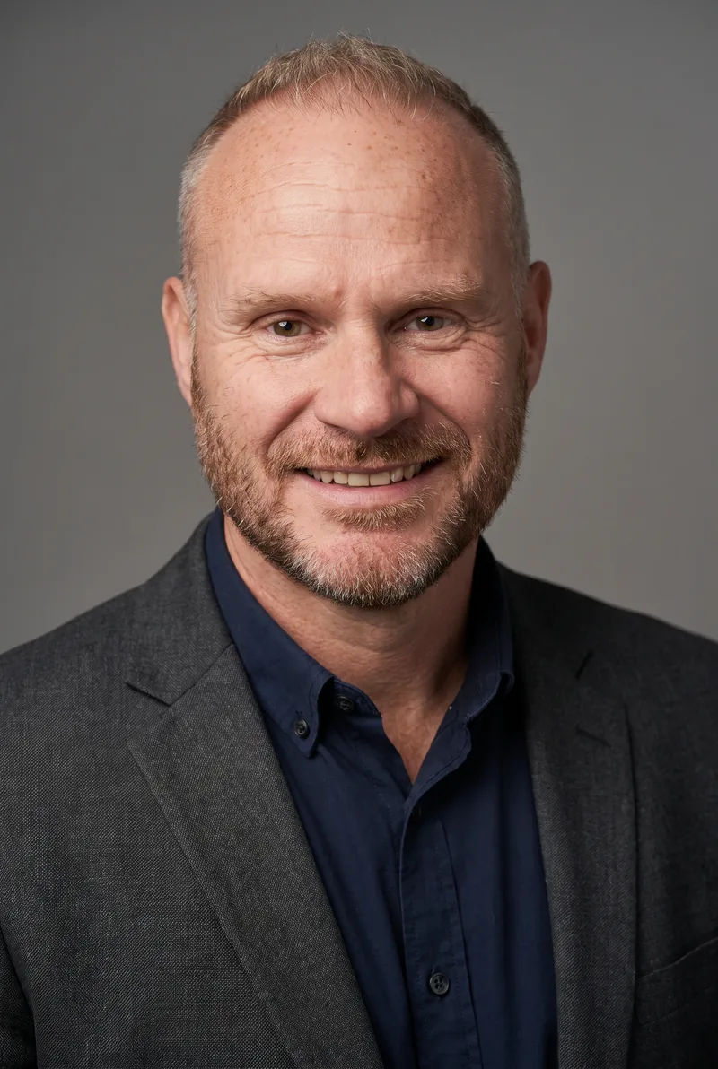 AI-generated portrait of Ray Good, keynote speaker