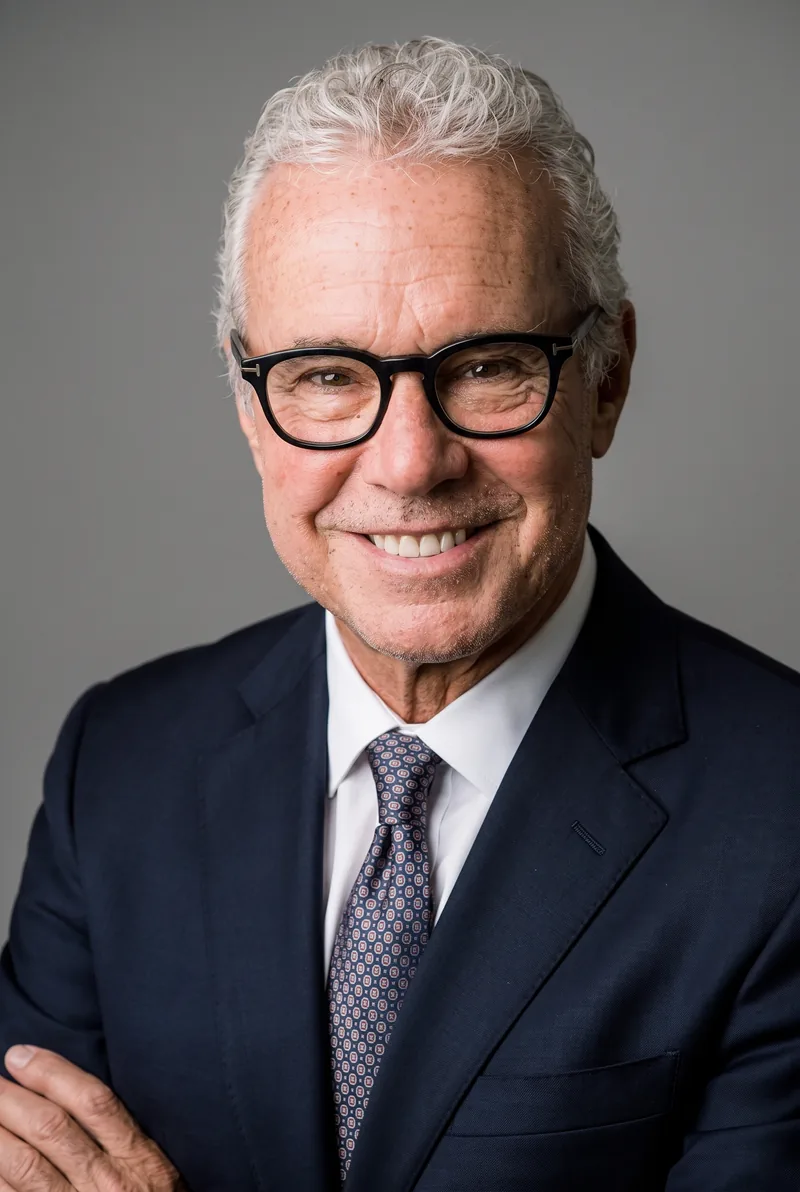 AI-generated portrait of Richard Sauerman, keynote speaker
