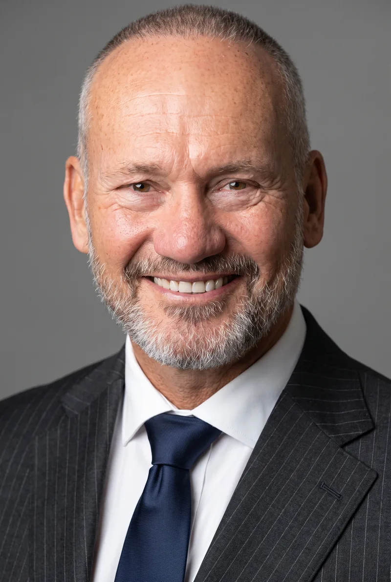 AI-generated portrait of Rob Redenbach, keynote speaker