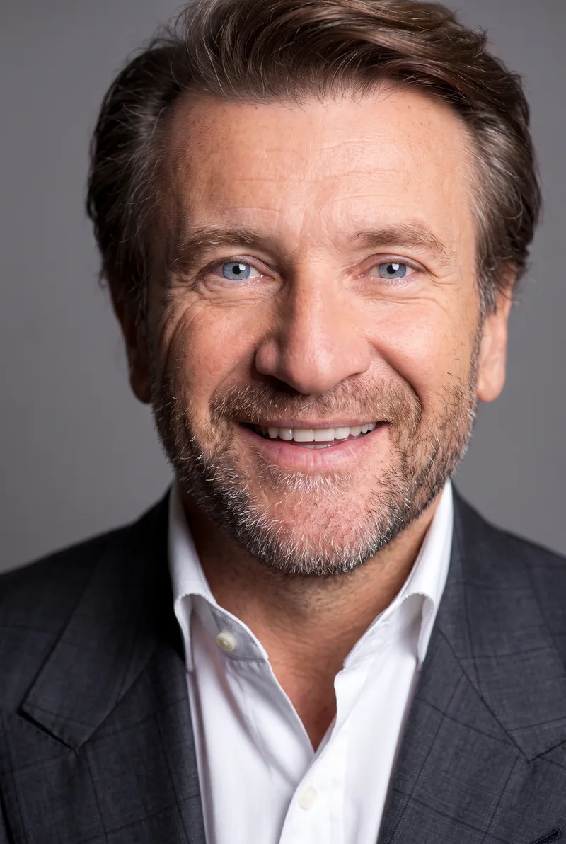 AI-generated portrait of Robert Herjavec, keynote speaker