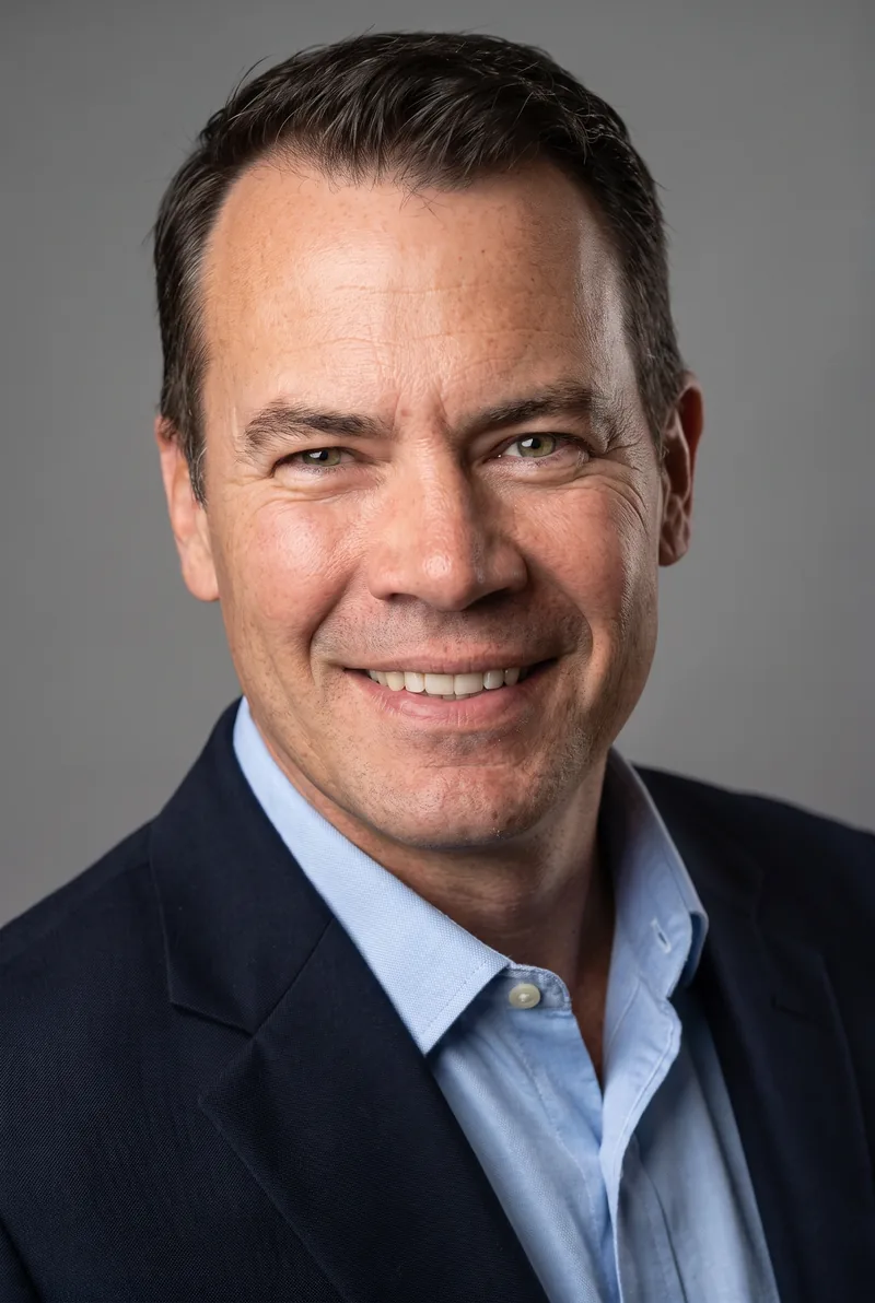 AI-generated portrait of Rupert McCall, keynote speaker
