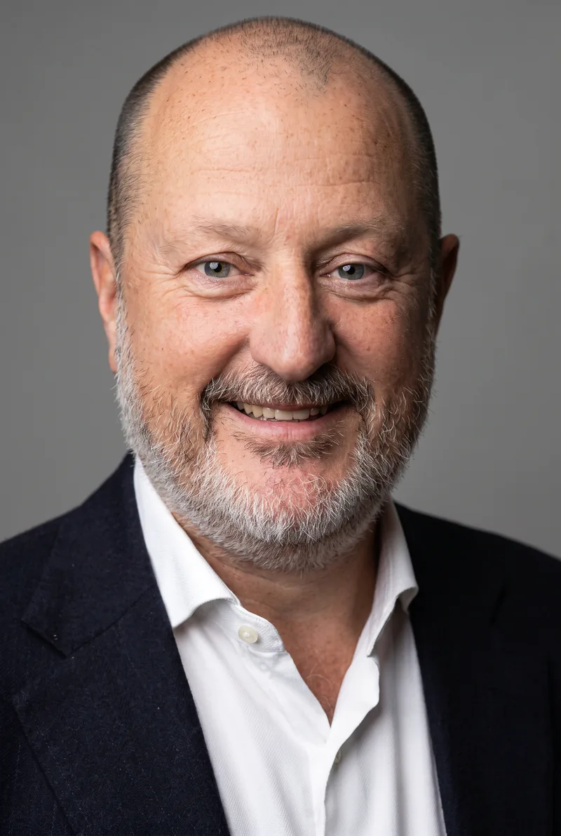 AI-generated portrait of Russel Howcroft, keynote speaker