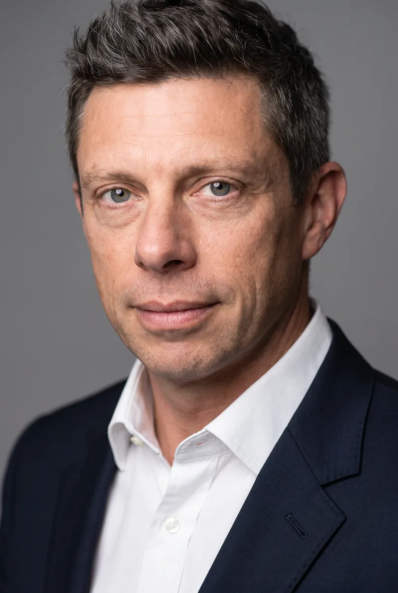 AI-generated portrait of Ryk Goddard, keynote speaker