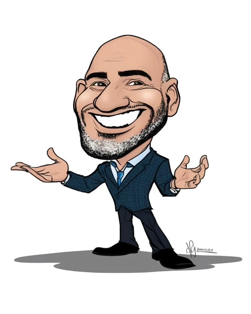 AI-generated portrait of Sans Tattoo, keynote speaker