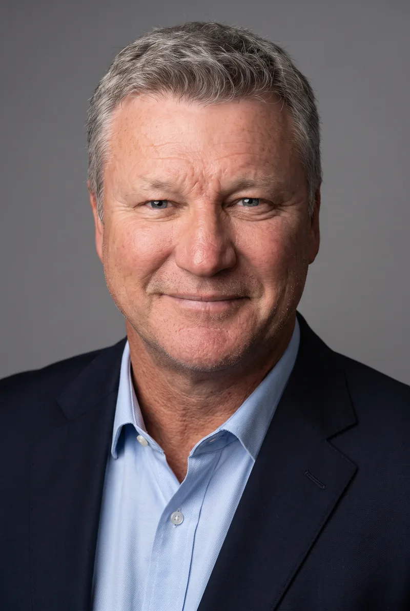 AI-generated portrait of Scott Cam, keynote speaker