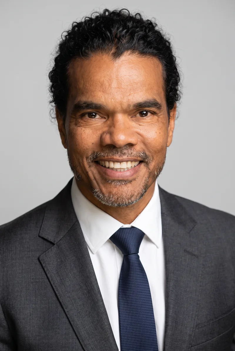 AI-generated portrait of Sean Choolburra, keynote speaker
