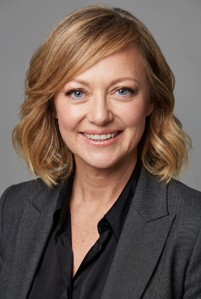 AI-generated portrait of Shelley Craft, keynote speaker