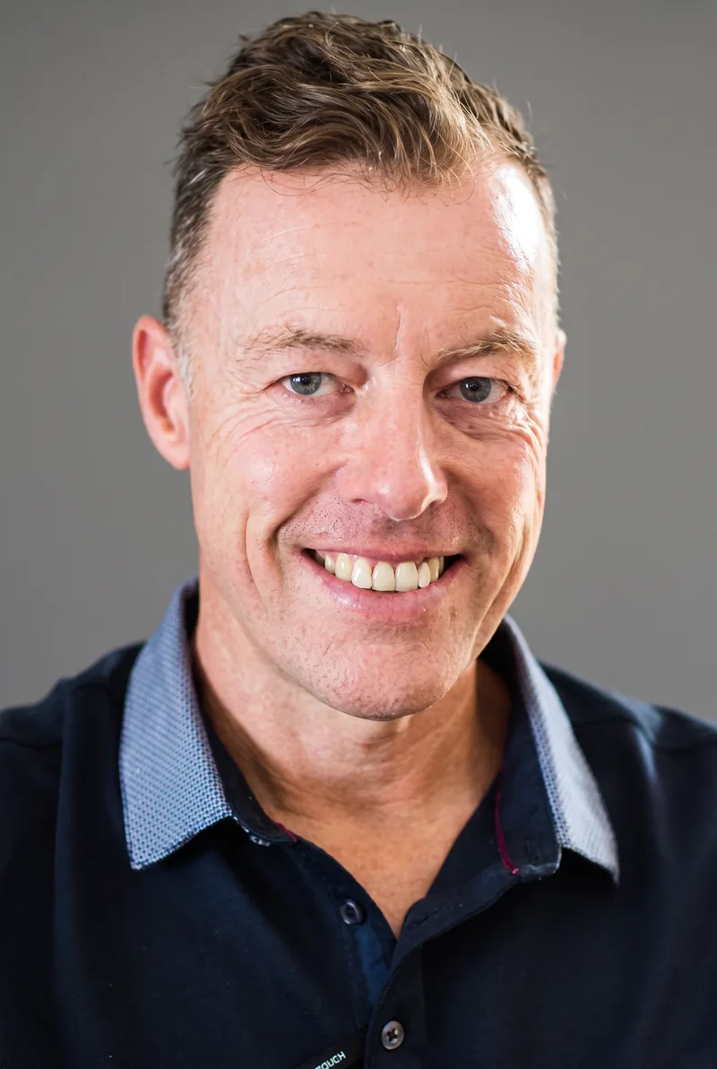 AI-generated portrait of Simon Jones, keynote speaker