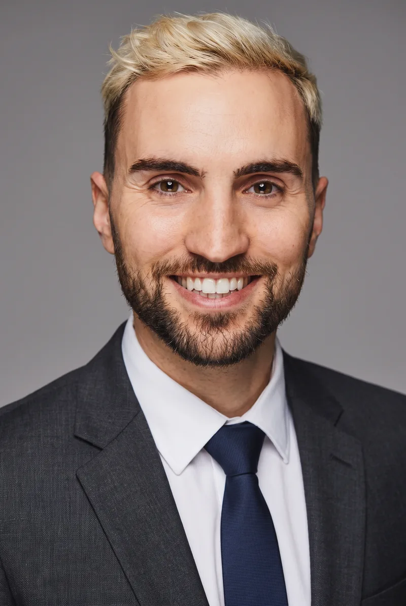 AI-generated portrait of Simon Taylor, keynote speaker