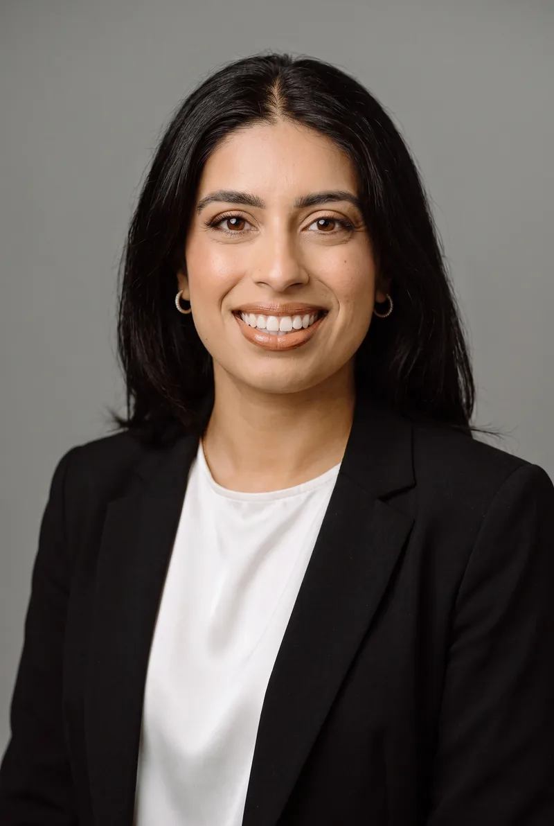 AI-generated portrait of Simran Kaur, keynote speaker