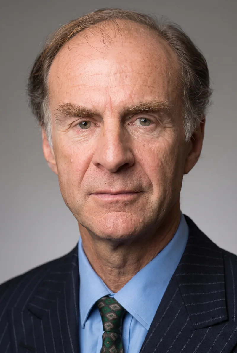 AI-generated portrait of Sir Ranulph Fiennes OBE, keynote speaker