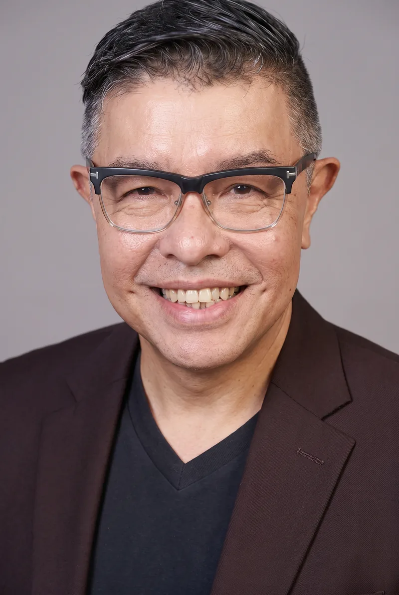 AI-generated portrait of Stephen Tjoa, keynote speaker