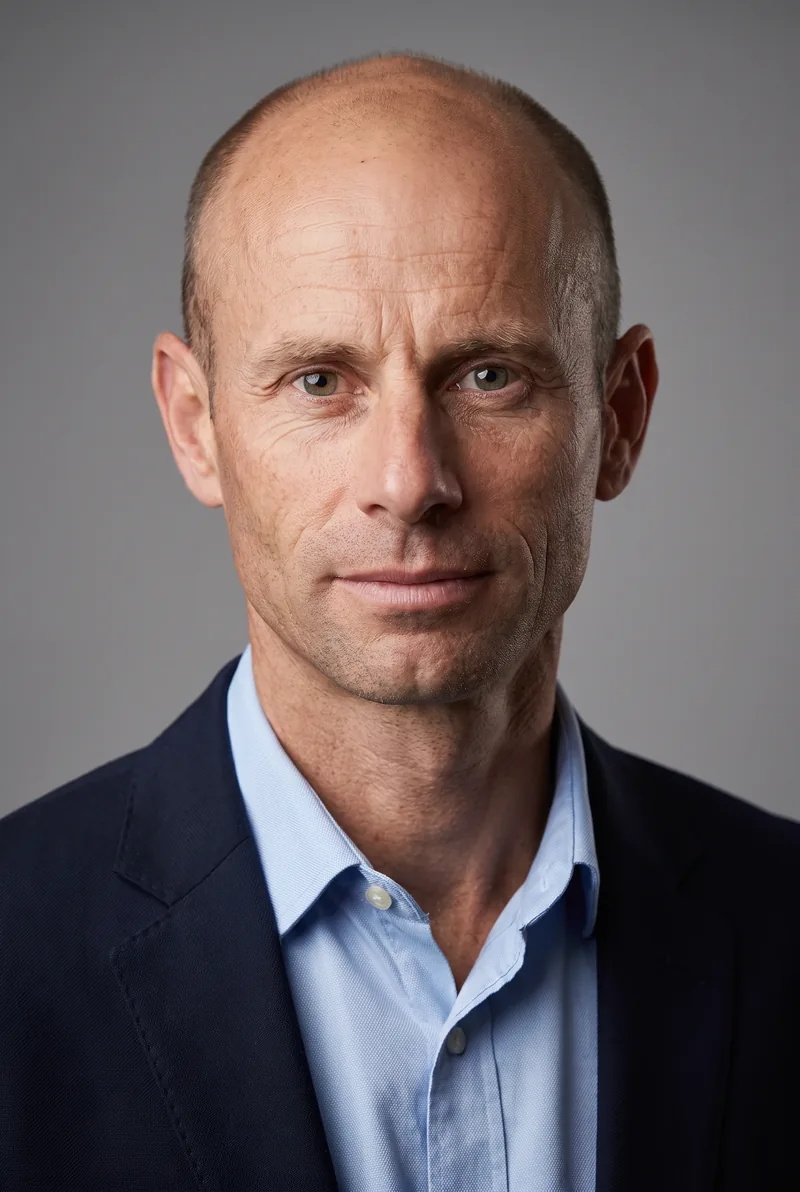 AI-generated portrait of Steve Moneghetti AM, keynote speaker