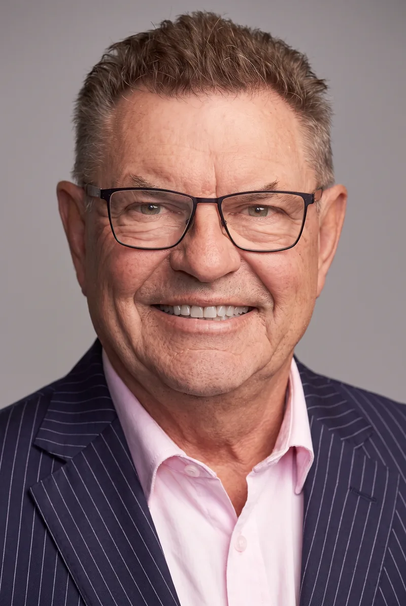 AI-generated portrait of Steve Price, keynote speaker