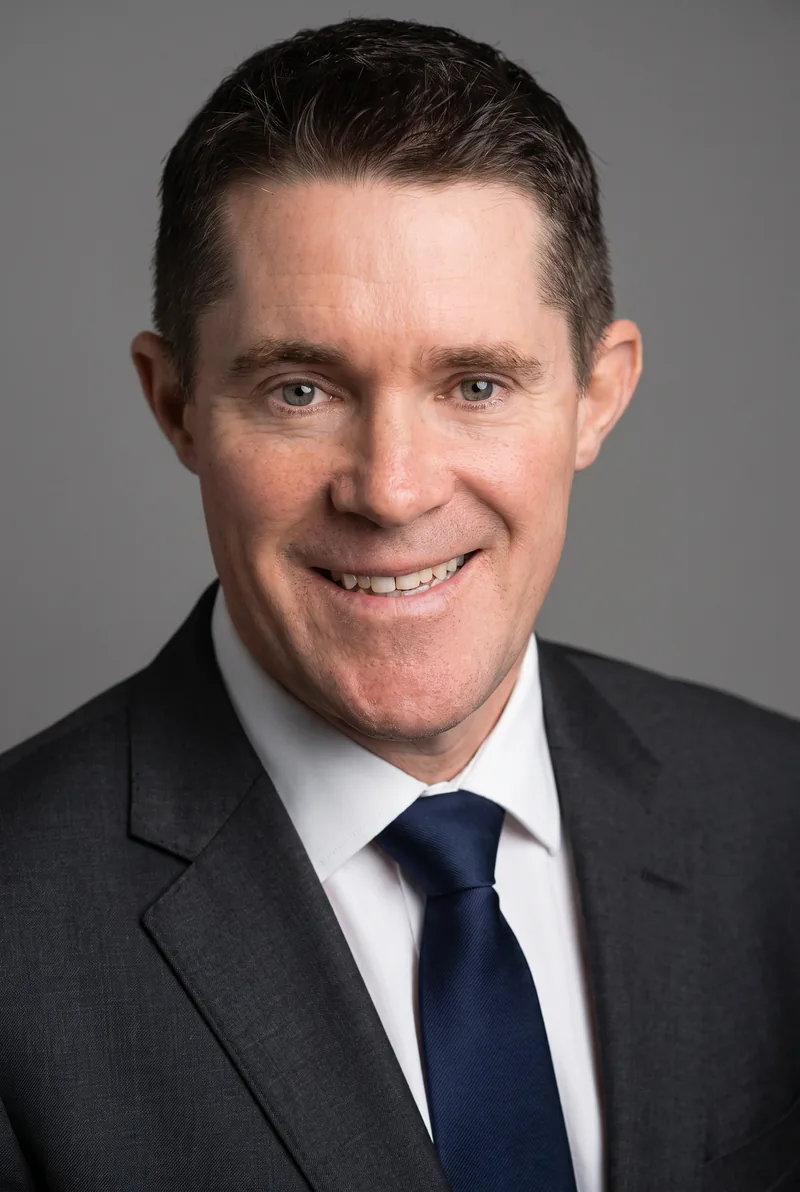 AI-generated portrait of Steve Tighe, keynote speaker