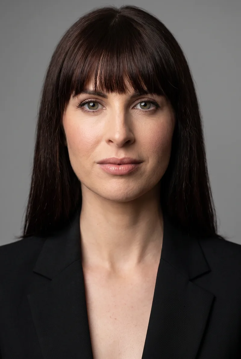 AI-generated portrait of String Diva, keynote speaker