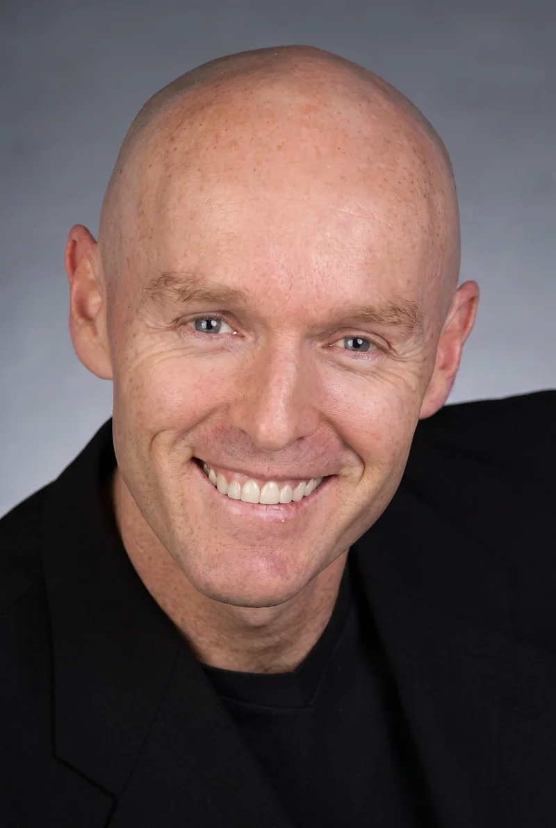 AI-generated portrait of Syd Heylen, keynote speaker