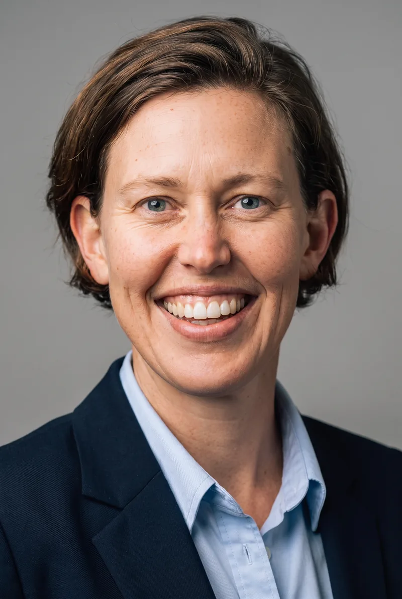 AI-generated portrait of Tara Howell, keynote speaker