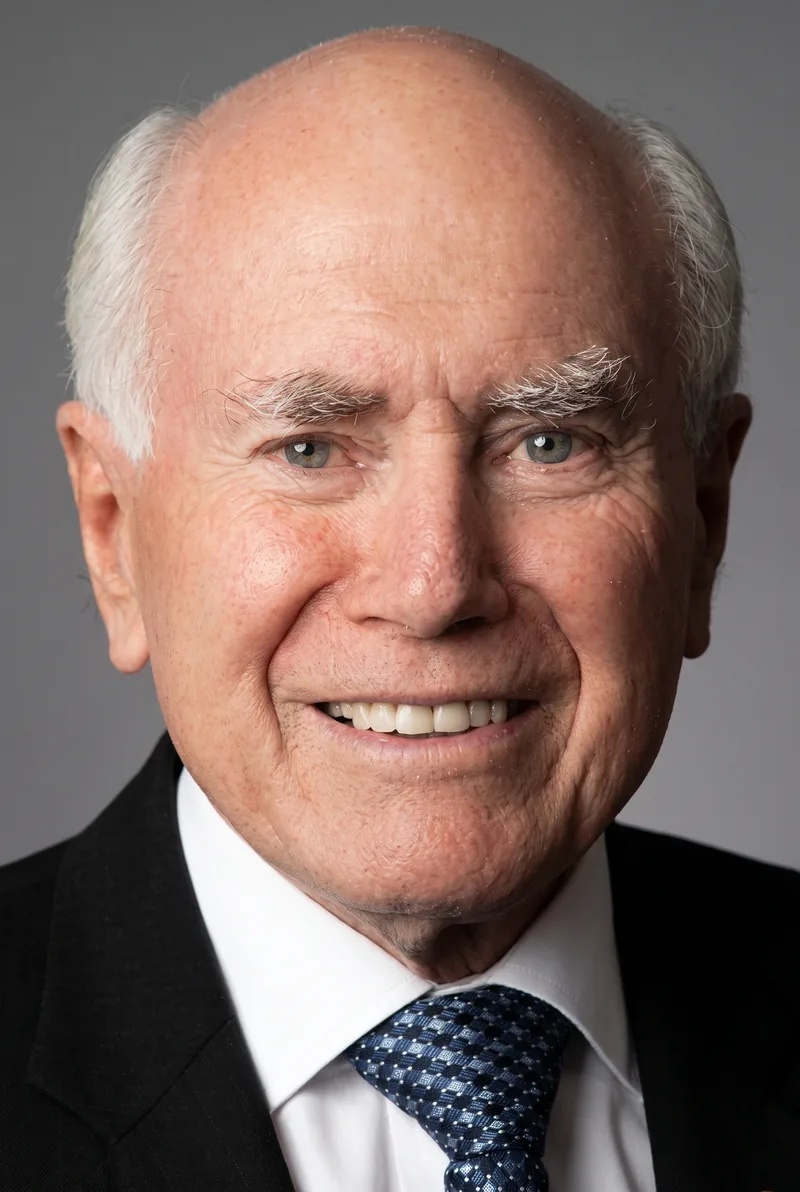 AI-generated portrait of The Hon. John Howard OM AC, keynote speaker