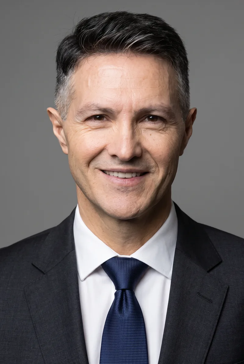 AI-generated portrait of The Hon. Victor Dominello, keynote speaker