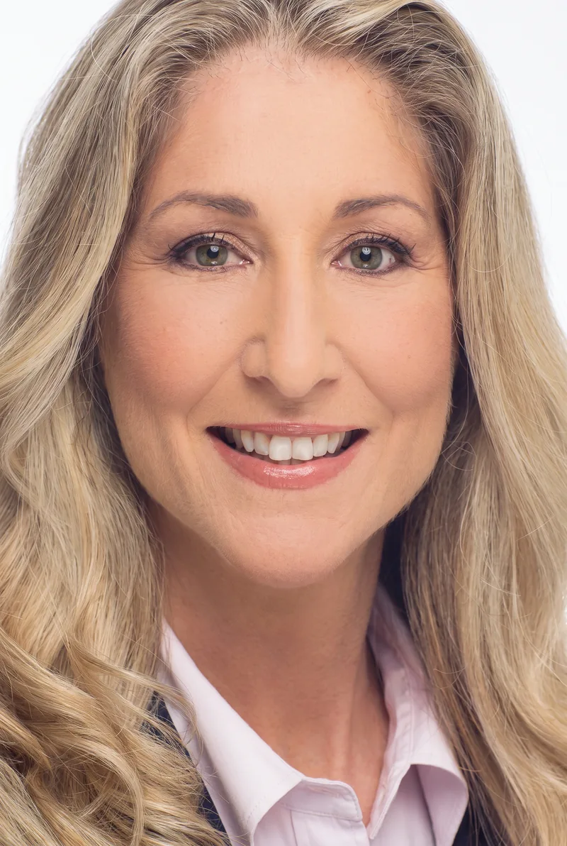 AI-generated portrait of Tiffani Bova, keynote speaker