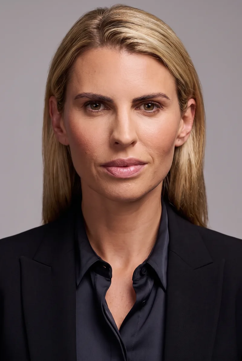 AI-generated portrait of Tiffiny Hall, keynote speaker