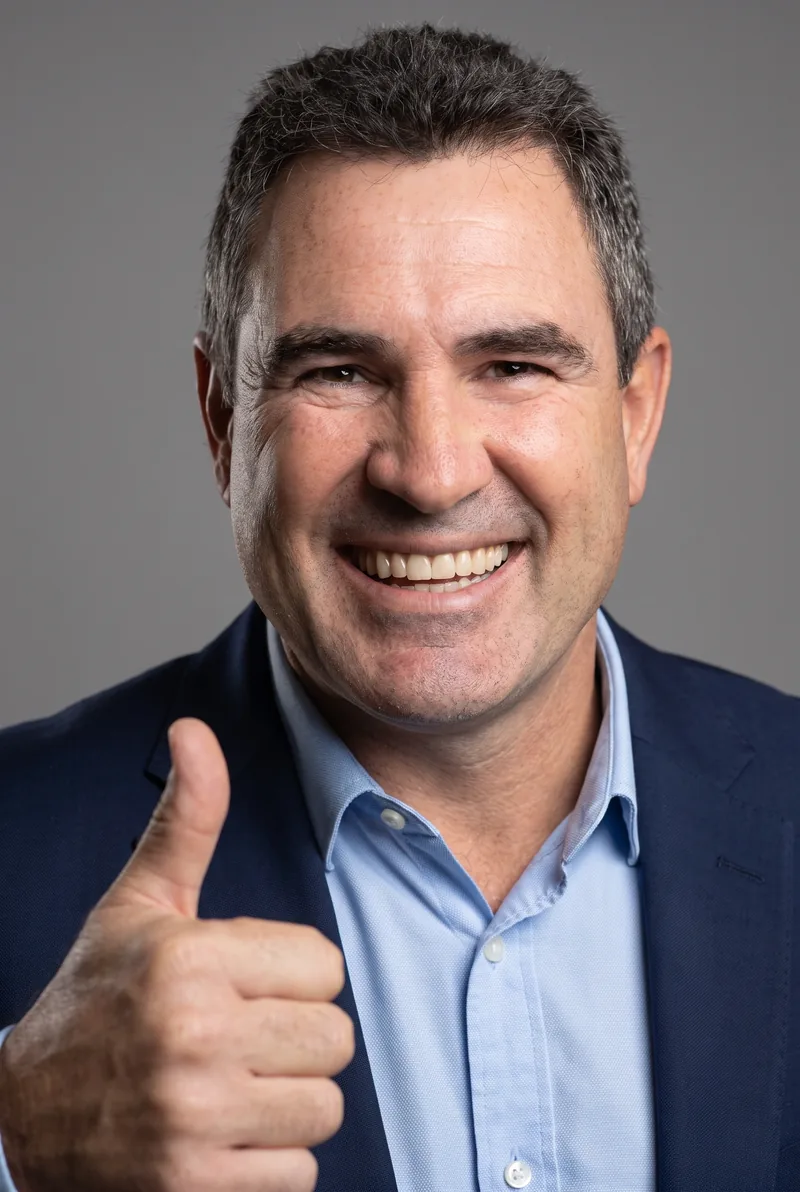 AI-generated portrait of Tim Ginever, keynote speaker