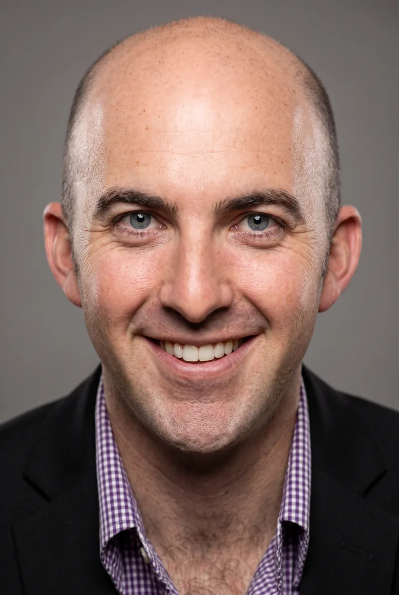 AI-generated portrait of Tim Longhurst, keynote speaker