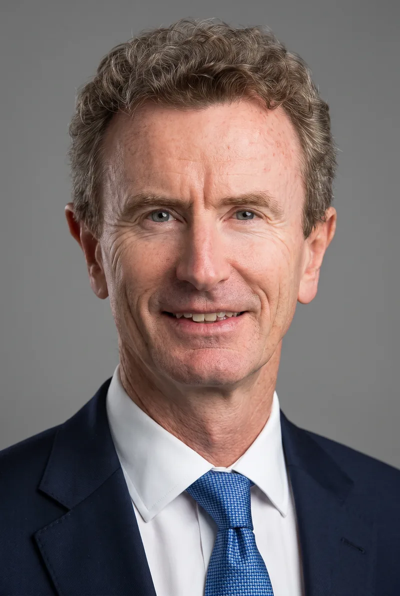 AI-generated portrait of Tim Noonan, keynote speaker