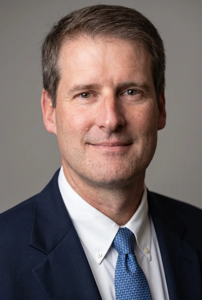 AI-generated portrait of Tim Pethick, keynote speaker