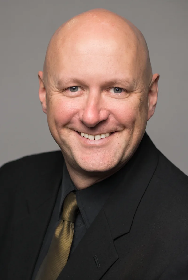 AI-generated portrait of Tim Stackpool, keynote speaker