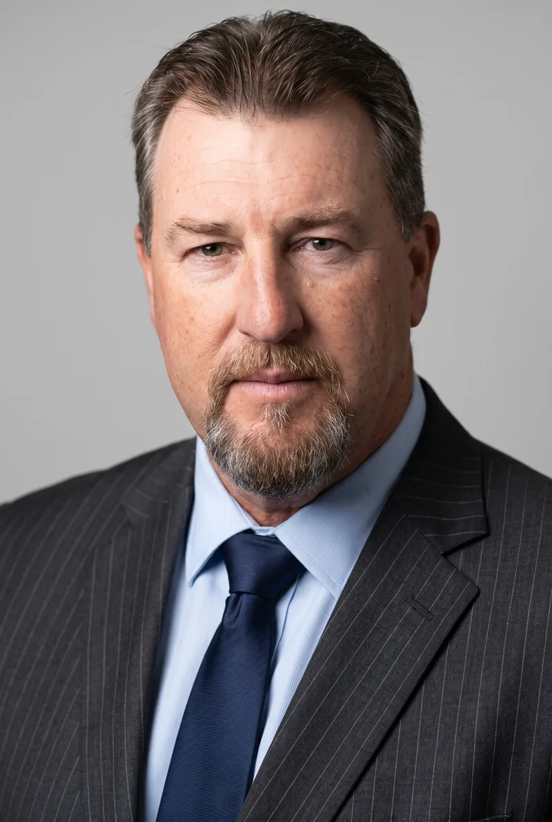 AI-generated portrait of Todd Russell, keynote speaker