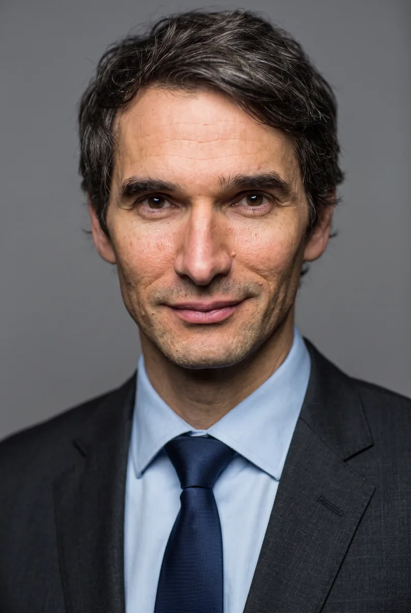 AI-generated portrait of Todd Sampson, keynote speaker