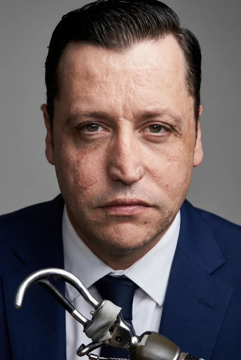 AI-generated portrait of Tom Nash, keynote speaker