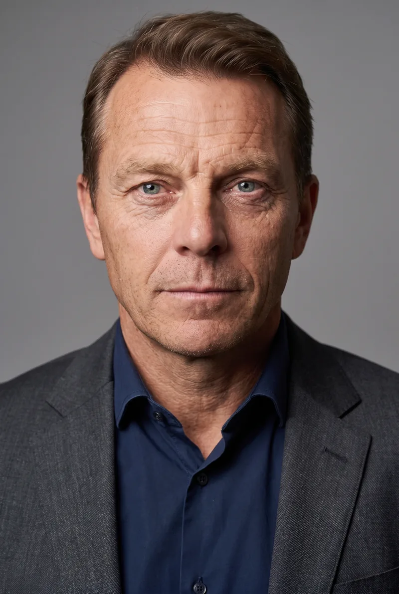 AI-generated portrait of Tony Gustavsson, keynote speaker