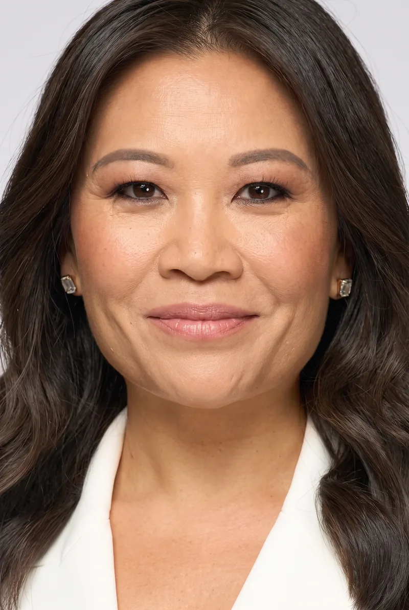 AI-generated portrait of Tracy Vo, keynote speaker